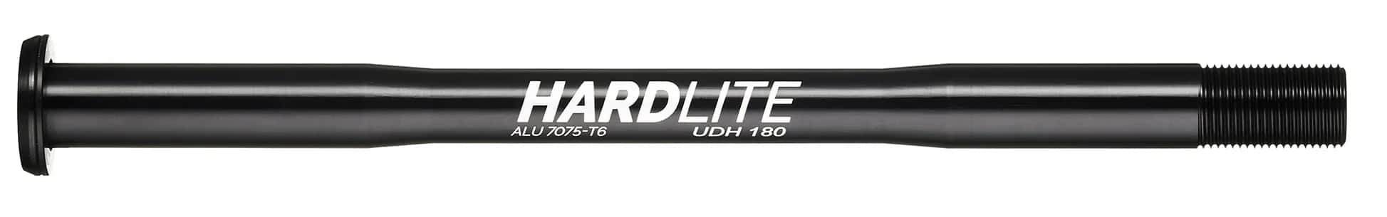 Ось втулки задн. Hardlite Sram UDH, 12x180, длина 180 мм, M12x1.0, черная фото 