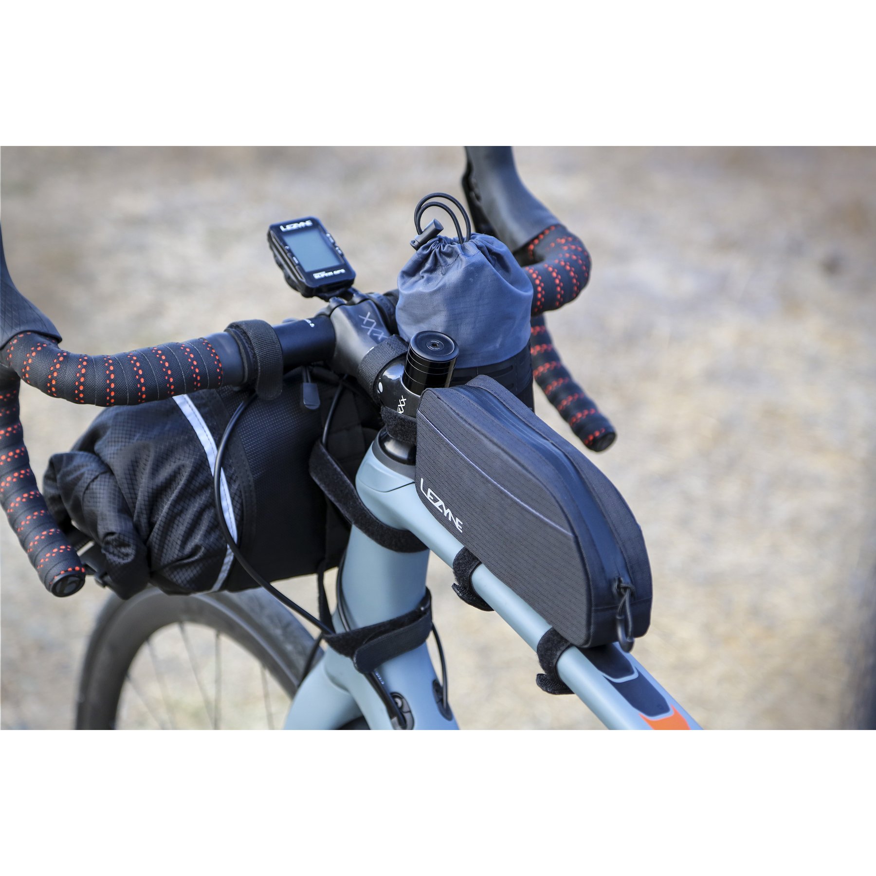 Сумка на верхню трубу Lezyne ENERGY CADDY XL 0,8л, чорна фото 3