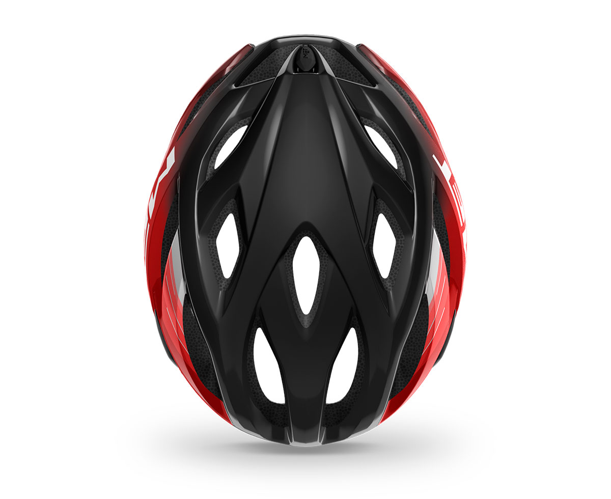 Шолом Met IDOLO CE розмір XL (60-64), black red metallic/glossy, чорно-червоний металік глянцевий фото 4