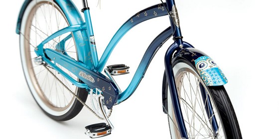 Велосипед 26" Electra Night Owl 3i Ladies' Blue fade фото 