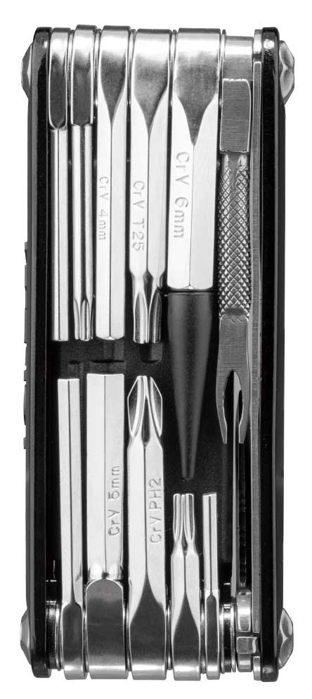 Мультитул Topeak TUBI 18, 18 інструментів, чорний фото 4