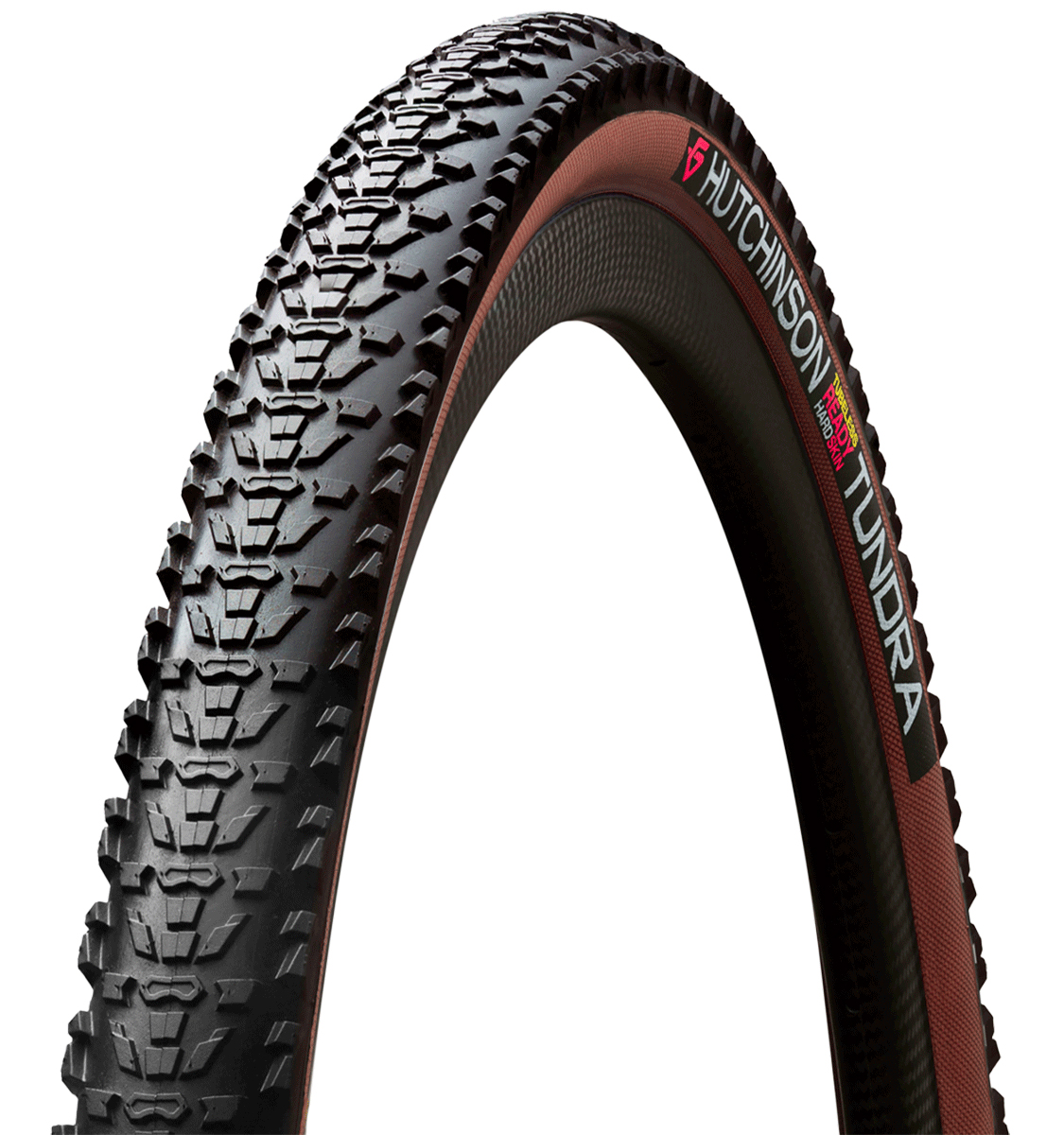 Покрышка 700x45C Hutchinson TUNDRA, 127TPI, Tubeless Ready, Foldable, Hardskin, Tan Walls фото 