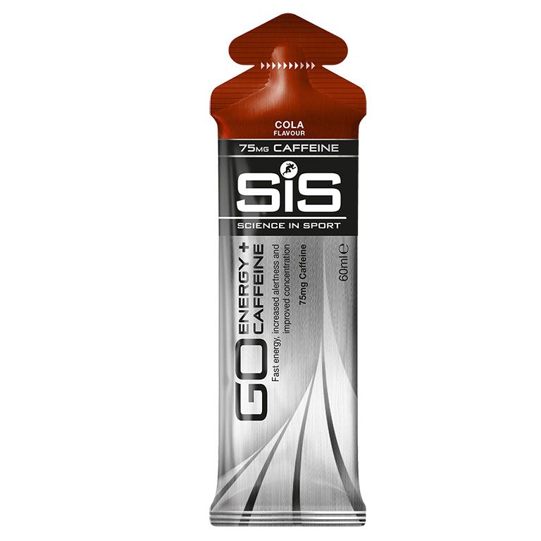 Гель ізотонічний вуглеводний з кофеїном SIS Go + Caffeine Gel 75мг, Кола, 60мл фото 
