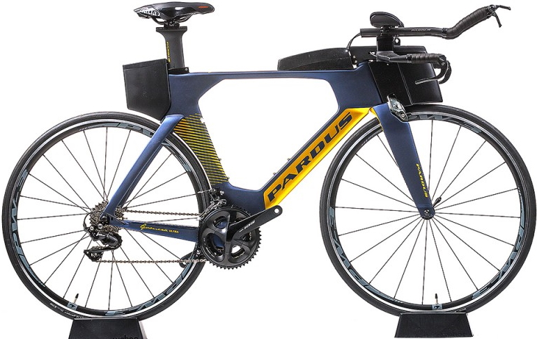 Велосипед 28" Pardus GOMERA ULTRA 105 рама - M Blue Gold A1 фото 