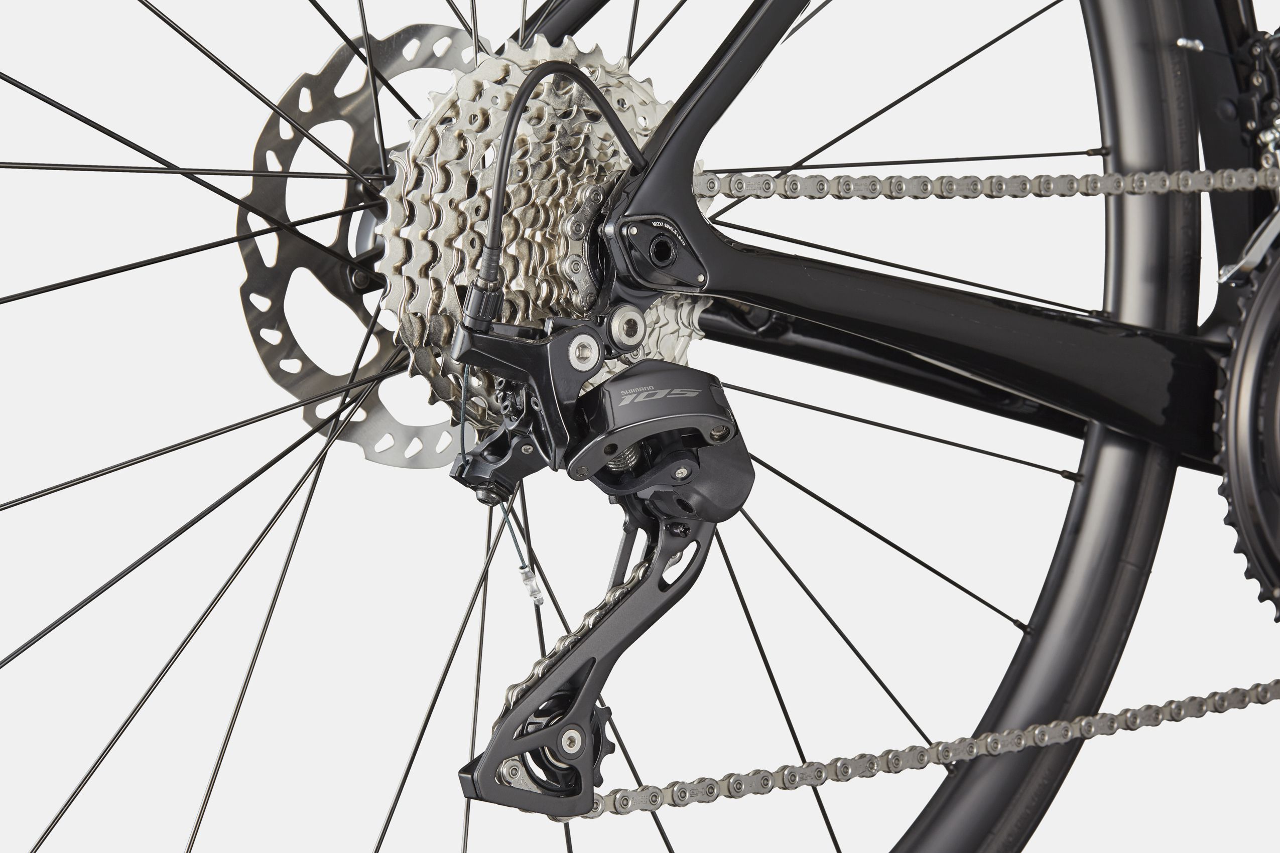 Велосипед 28" Cannondale SuperSix EVO Carbon 4 рама - 48см BLK A5 фото 5