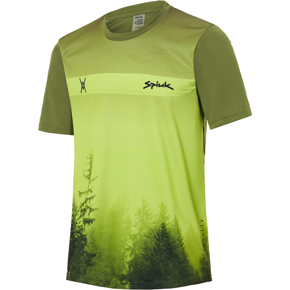 Джерсі Spiuk All Terrain кор рукав чоловіче хакі М фото 