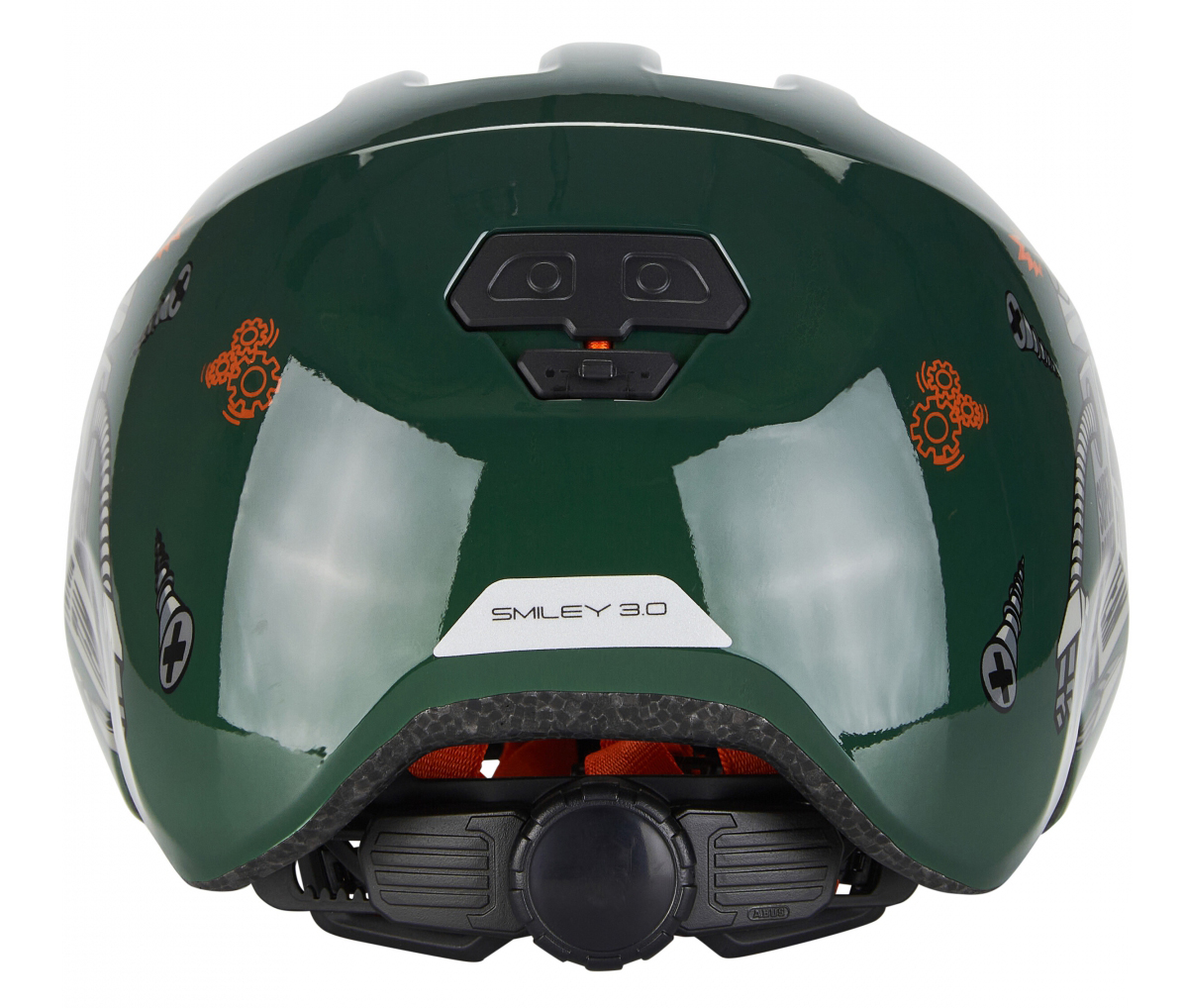 Шлем детский ABUS SMILEY 3.0, размер M (50-55 см), Green Robo фото 4