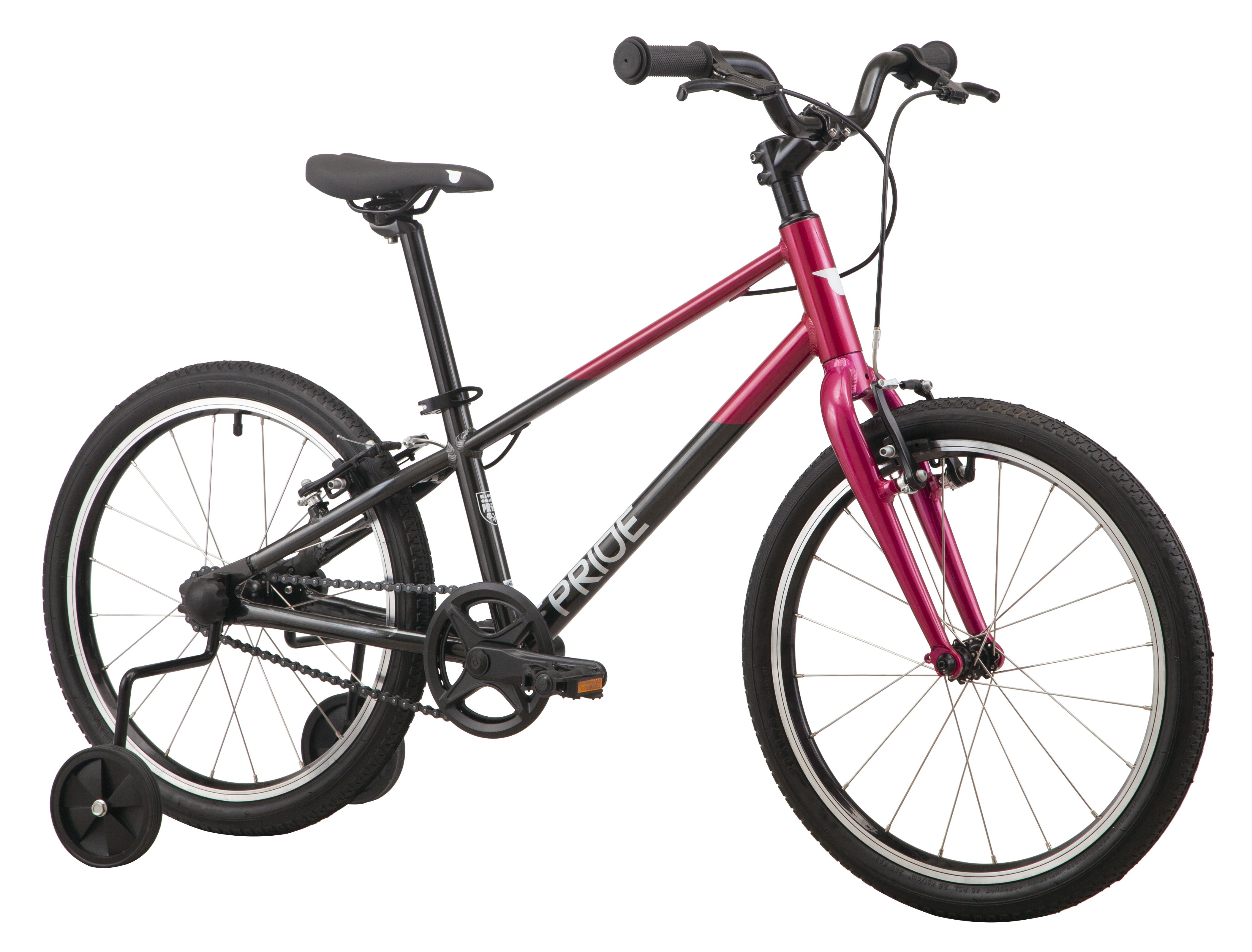 Велосипед 20" Pride GLIDER 2.1 рожевий A3 фото 2