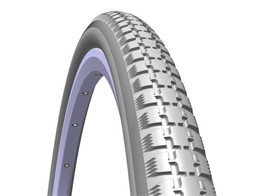 Покришка 24x1 3/8 (37-540) Mitas FAMILY V08 Classic, сіра для колясок фото 