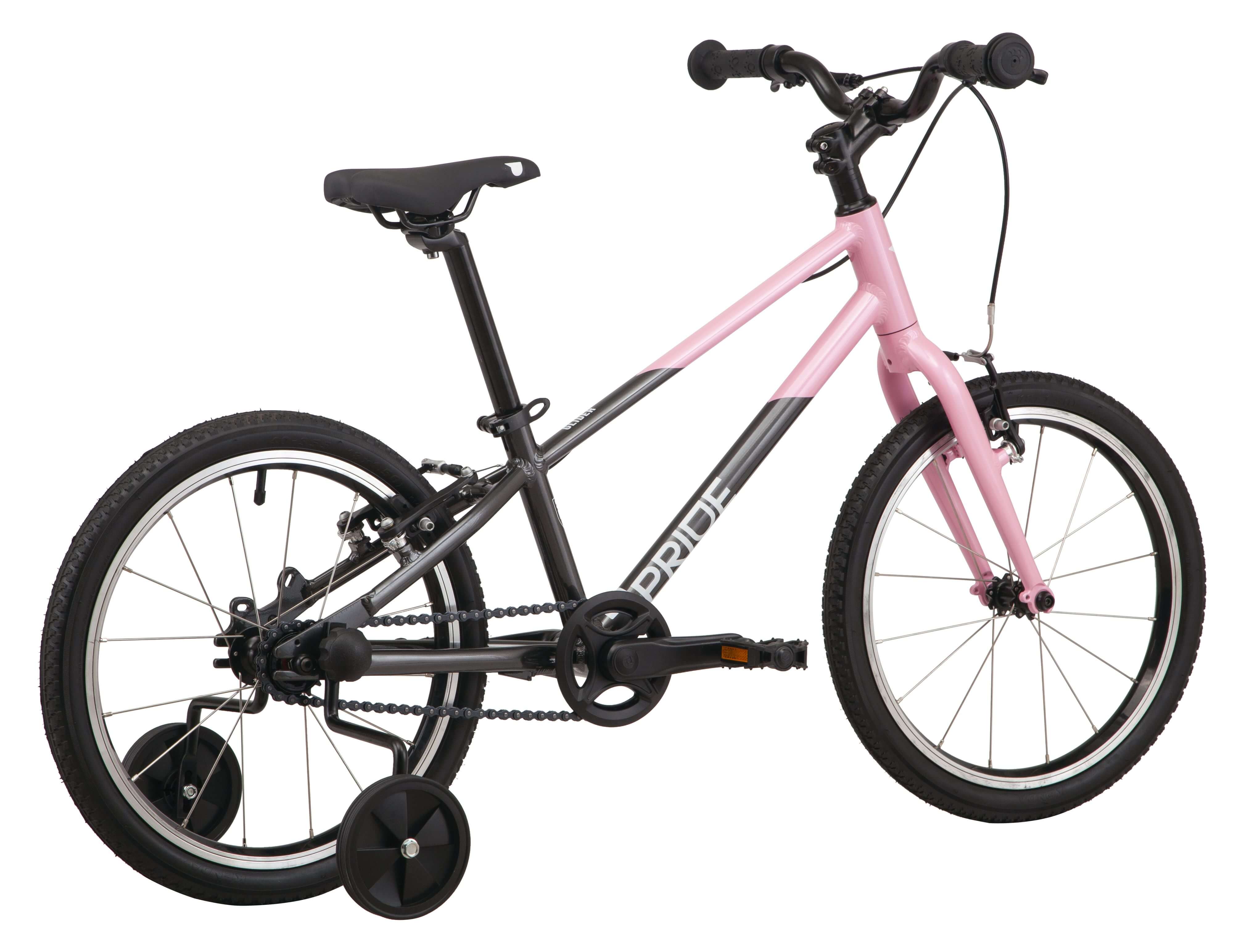 Велосипед 18" Pride GLIDER 18 розовый/черный A3 фото 3
