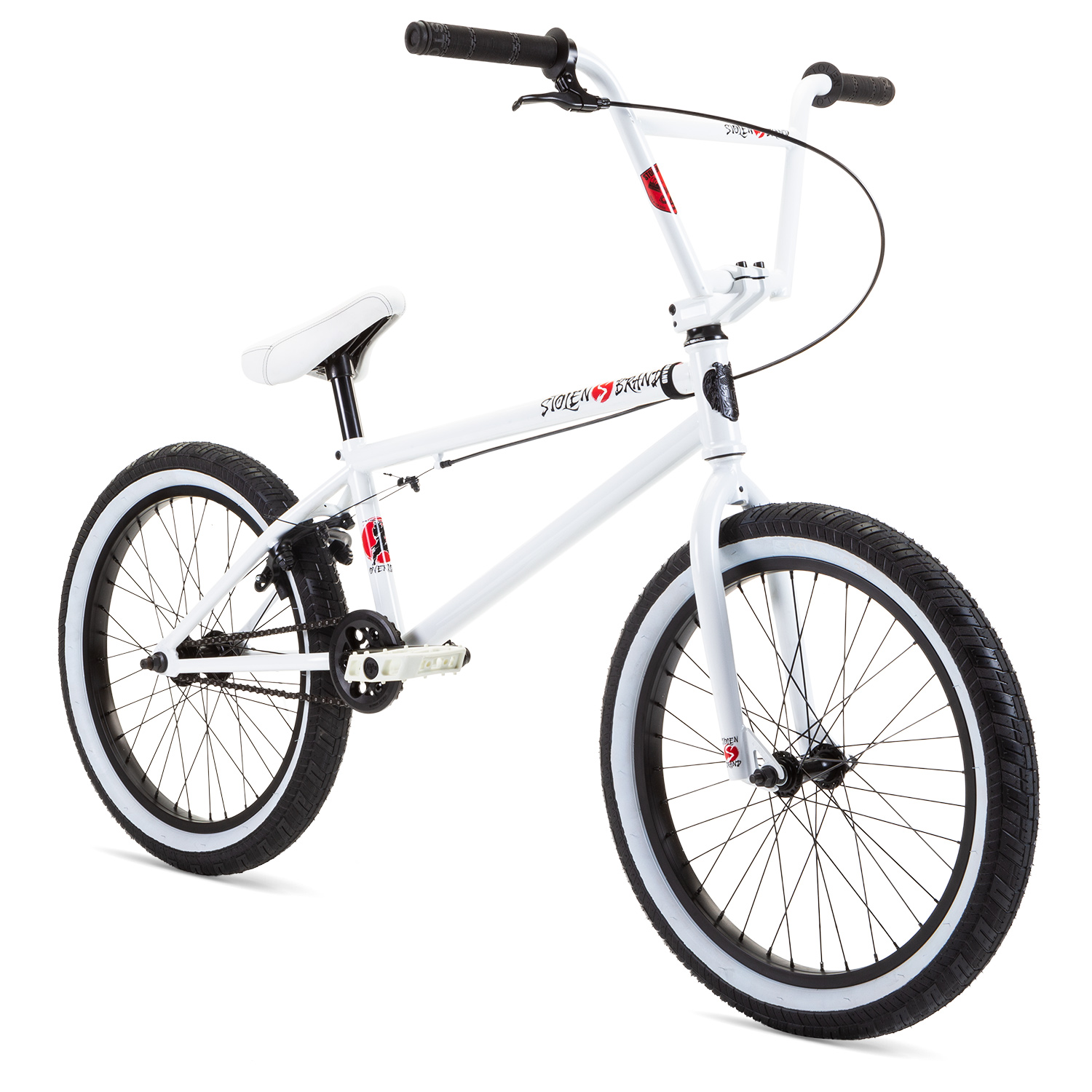 Велосипед 20" Stolen OVERLORD 20.75" SNOW BLIND WHITE (Friction 3M seat) A2 фото 2