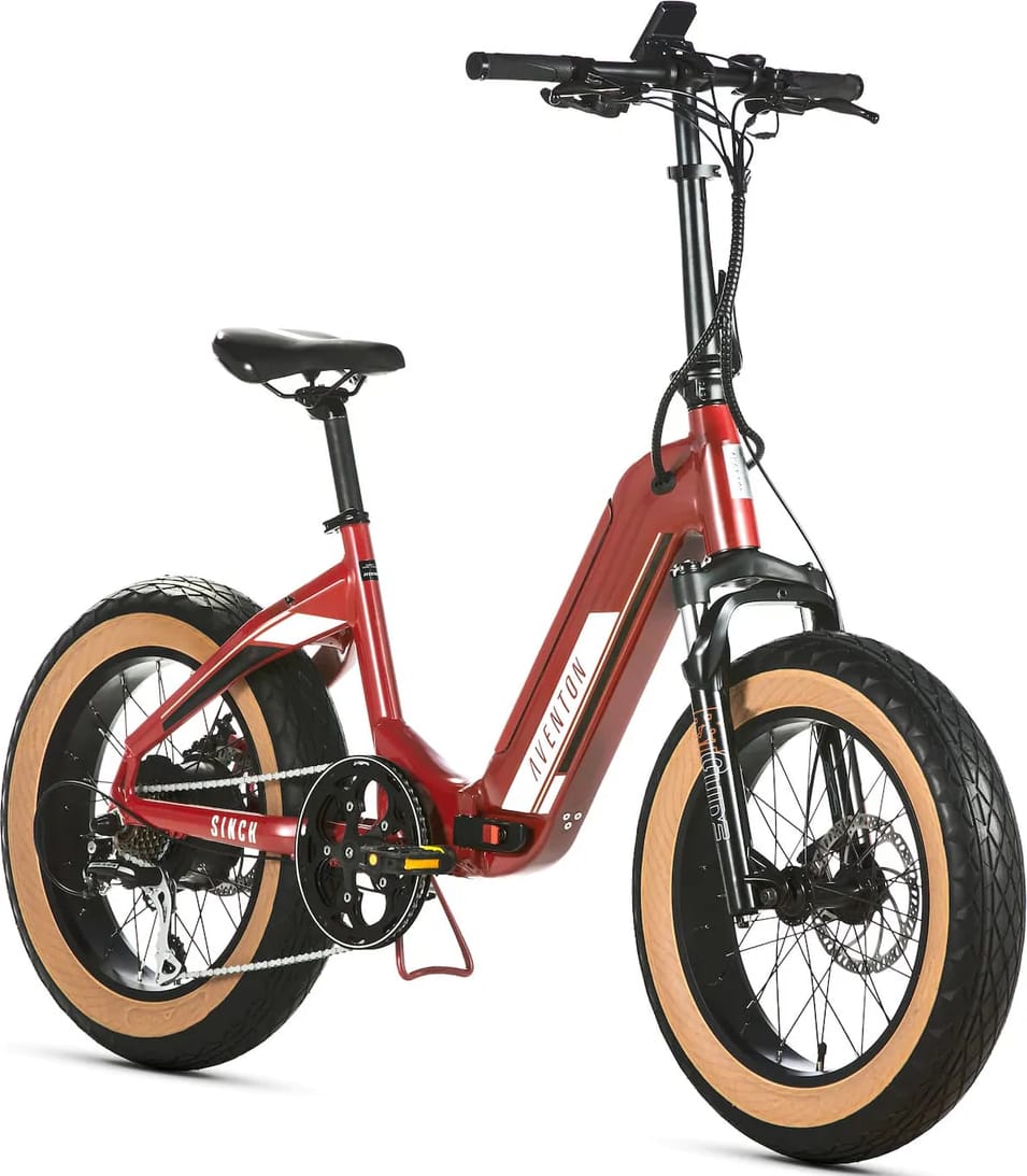 Электровелосипед 20" Aventon Sinch 500 ST Bonfire Red A3 фото 2