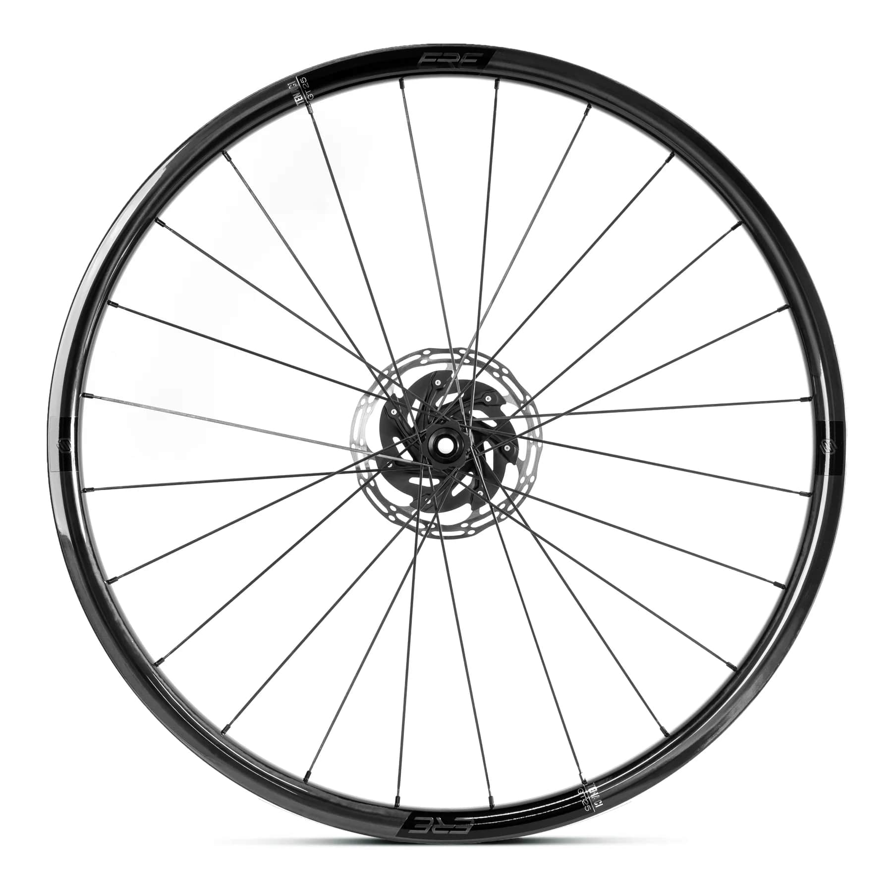 Колесо пер. + задн. 28" ERE TENACI GT25 CARBON, Gravel, 100x12/142x12, CL, MS12, tubeless, черный сатин фото 2