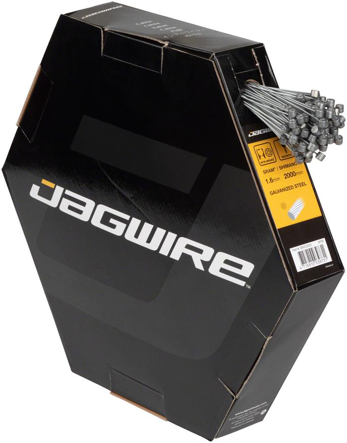 Трос для тормоза JAGWIRE Basics диам. - 1.6мм L2000мм BWC3003 гальванизир. - Sram/Shimano MTB (100шт) фото 