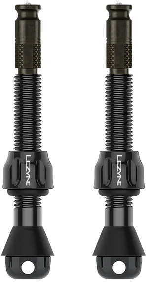 Ніпель для безкамерки Lezyne CLIK TLR VALVE PRO 44 мм, чорний, 2 шт фото 2