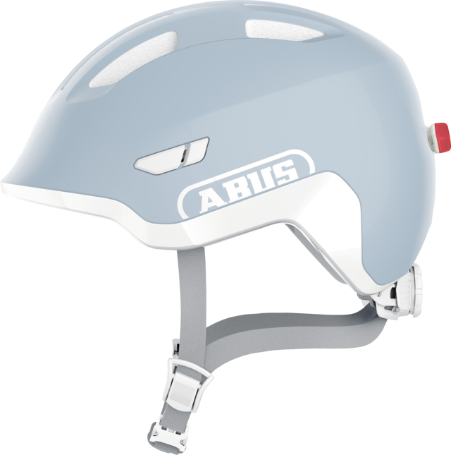 Шлем детский ABUS SMILEY 3.0 ACE LED, размер S (45-50 см), Pure Aqua фото 