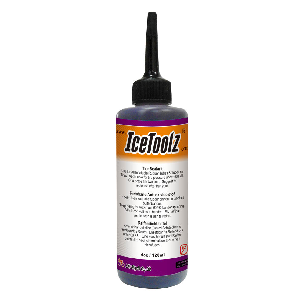 Герметик Ice Toolz 66F1 для любых резиновых камер и бескамерных покрышек 120ml фото 