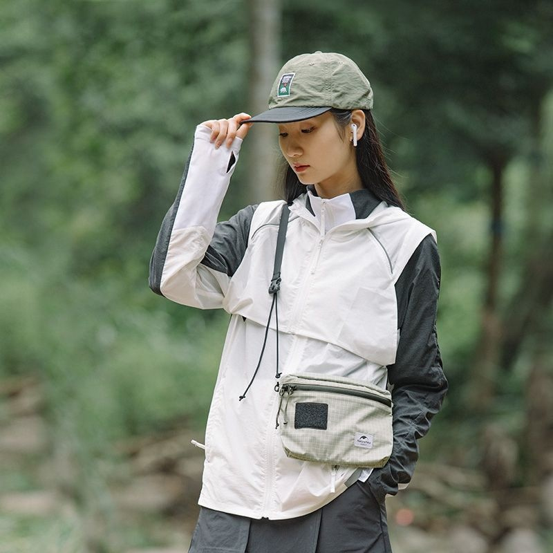 Сумка крос-боді Naturehike NH20BB204, 3 л, світло-сіра фото 4