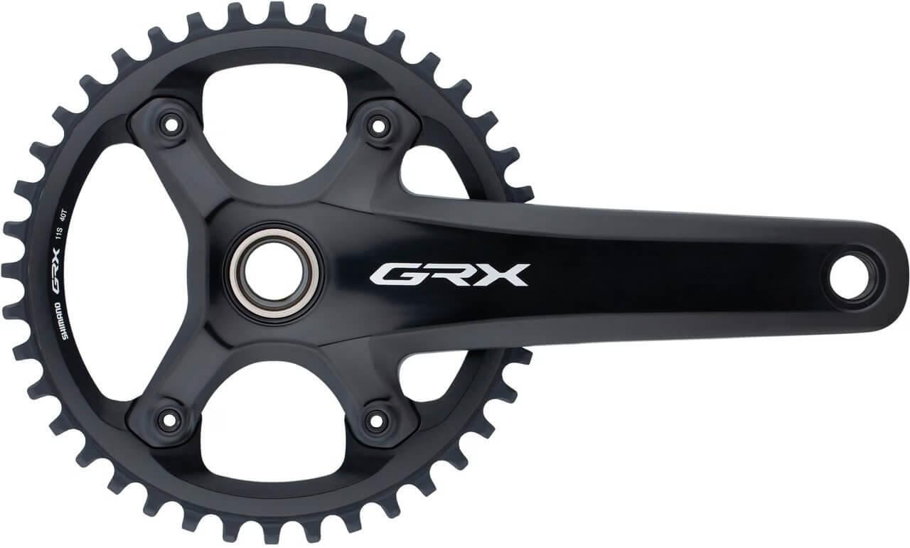 Шатуны Shimano FC-RX810-1 GRX, Hollowtech II, 172.5 мм, 1x11, 40Т