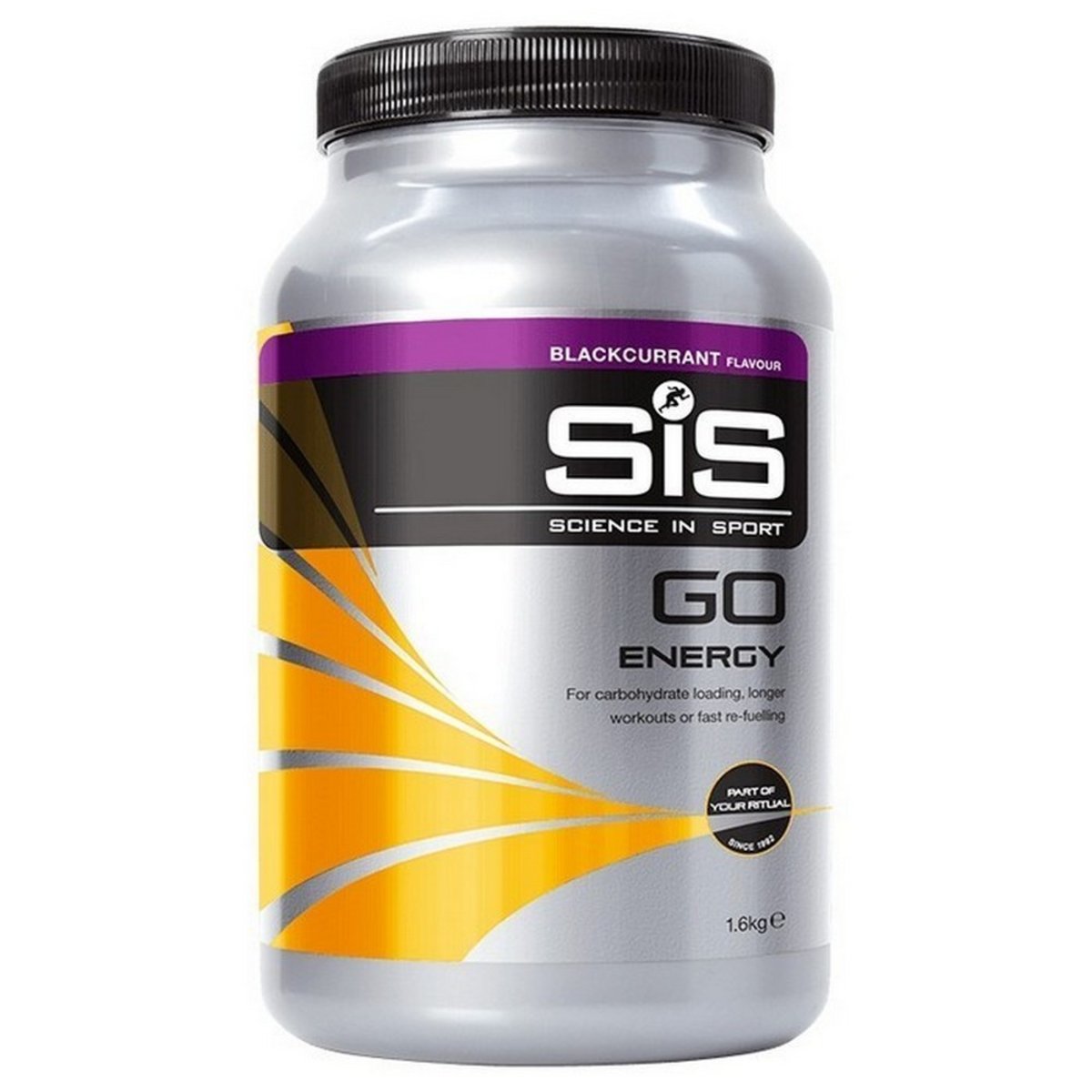 Порошок енергетичний SiS Go Energy Powder, Чорна Смородина, 1,6кг фото 