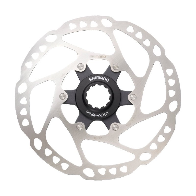 Ротор Shimano SM-RT64-S, 160мм, CENTER LOCK, гайка с внутренними зацепами фото 