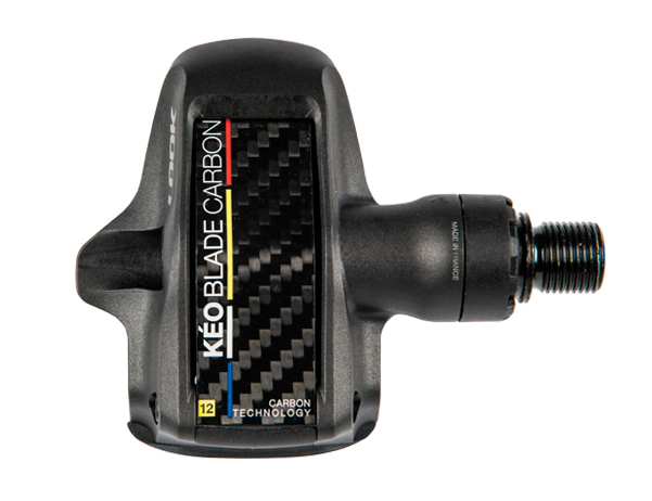 Педали Look KEO BLADE CARBON CR 12, карбон, ось chromoly 9/16", черная фото 