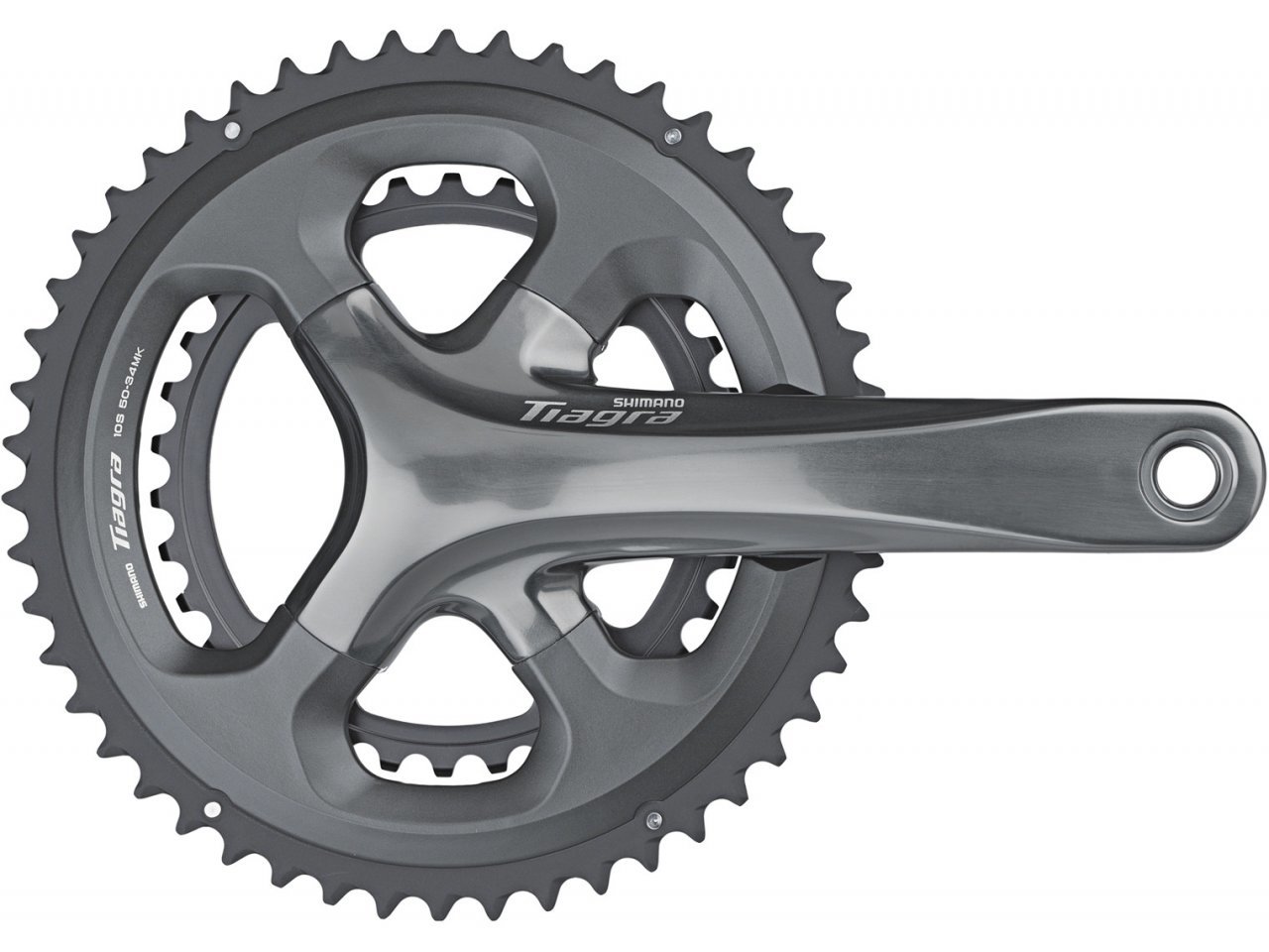 Шатуны Shimano TIAGRA FC-4700, 48/34T 172,5мм интегрированная ось, без каретки фото 