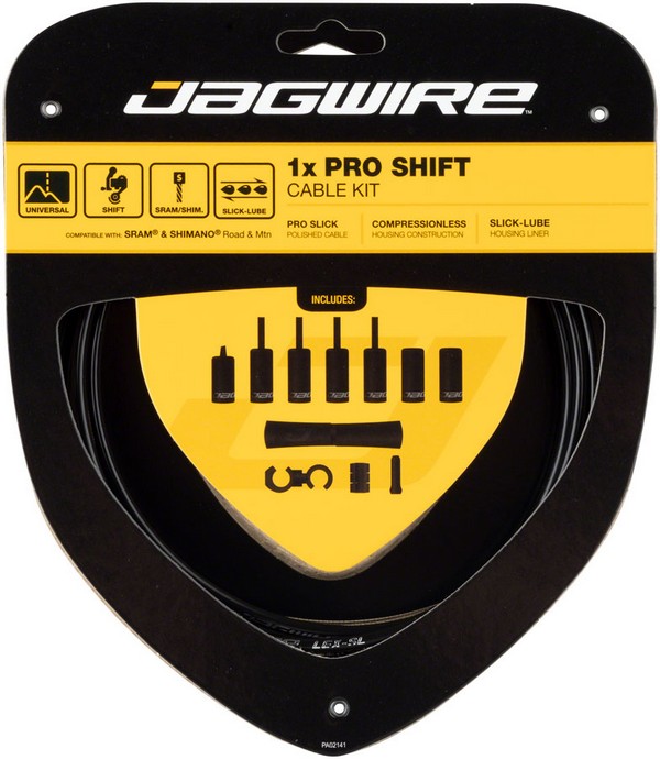 Комплект JAGWIRE 1X Pro Shift Kit PCK550 для переключателей, на одну сторону black фото 2