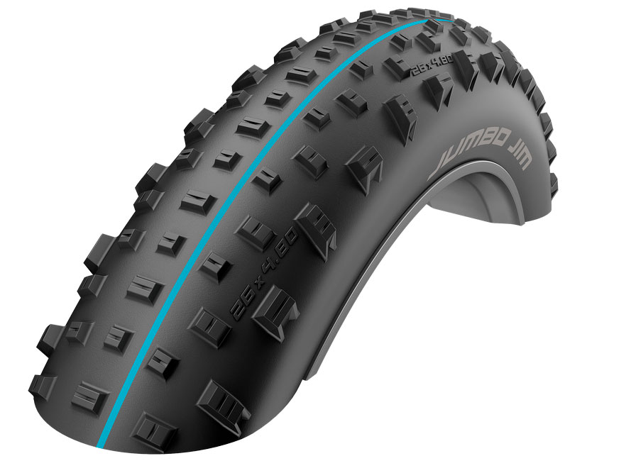 Покрышка 26x4.80 (120-559) Schwalbe JUMBO JIM Evolution SnakeSkin TLE B/B-SK HS466 Addix Spgrip 127EPI фото 