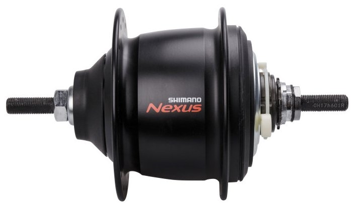 Втулка задн. Shimano NEXUS SG-C6001-8,8-ск,36 отв., 132X184мм,для ободных торм.,черн., ОЕМ, без упаковки фото 