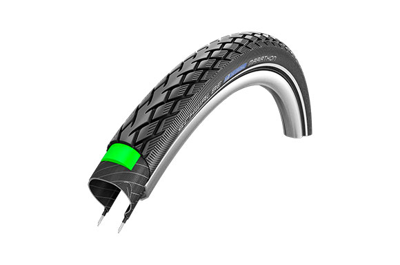 Покрышка 27x1 1/4 (32-630) Schwalbe MARATHON G-Guard B/B+RT HS420 EC, 67EPI фото 