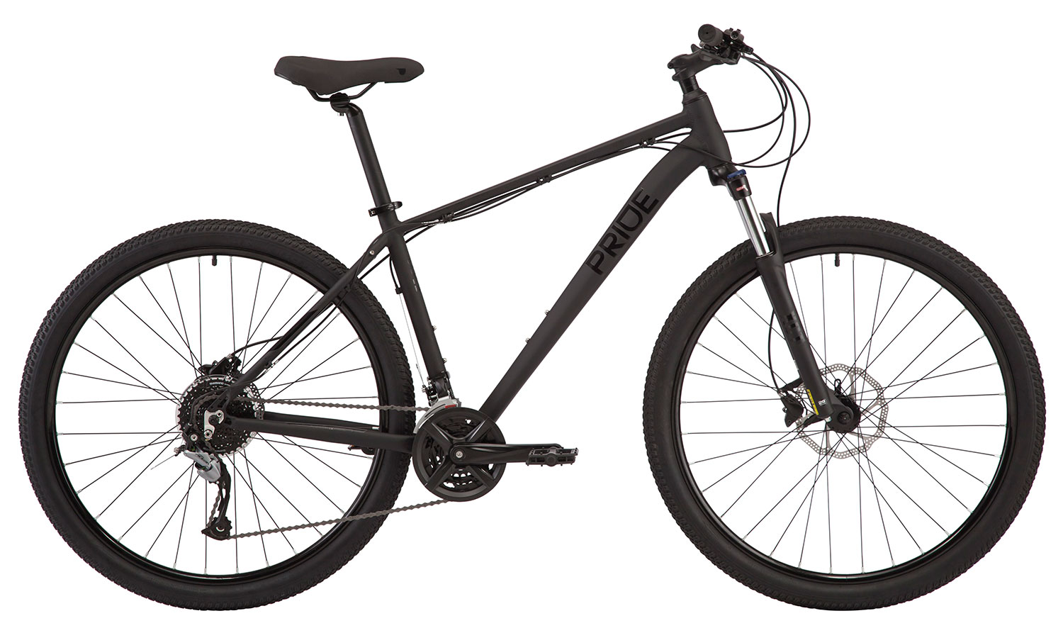 Велосипед 29" Pride MARVEL 9.3 рама - XL 2020 BLACK/BLACK фото 1