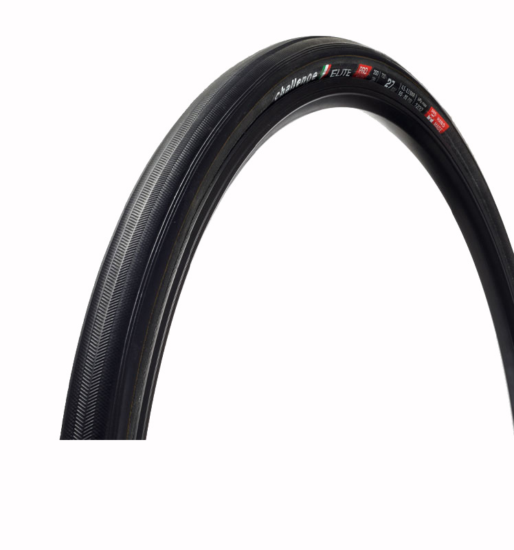Покришка (трубка) 700x28 Challenge ELITE PRO H-TU 220TPI Black фото 