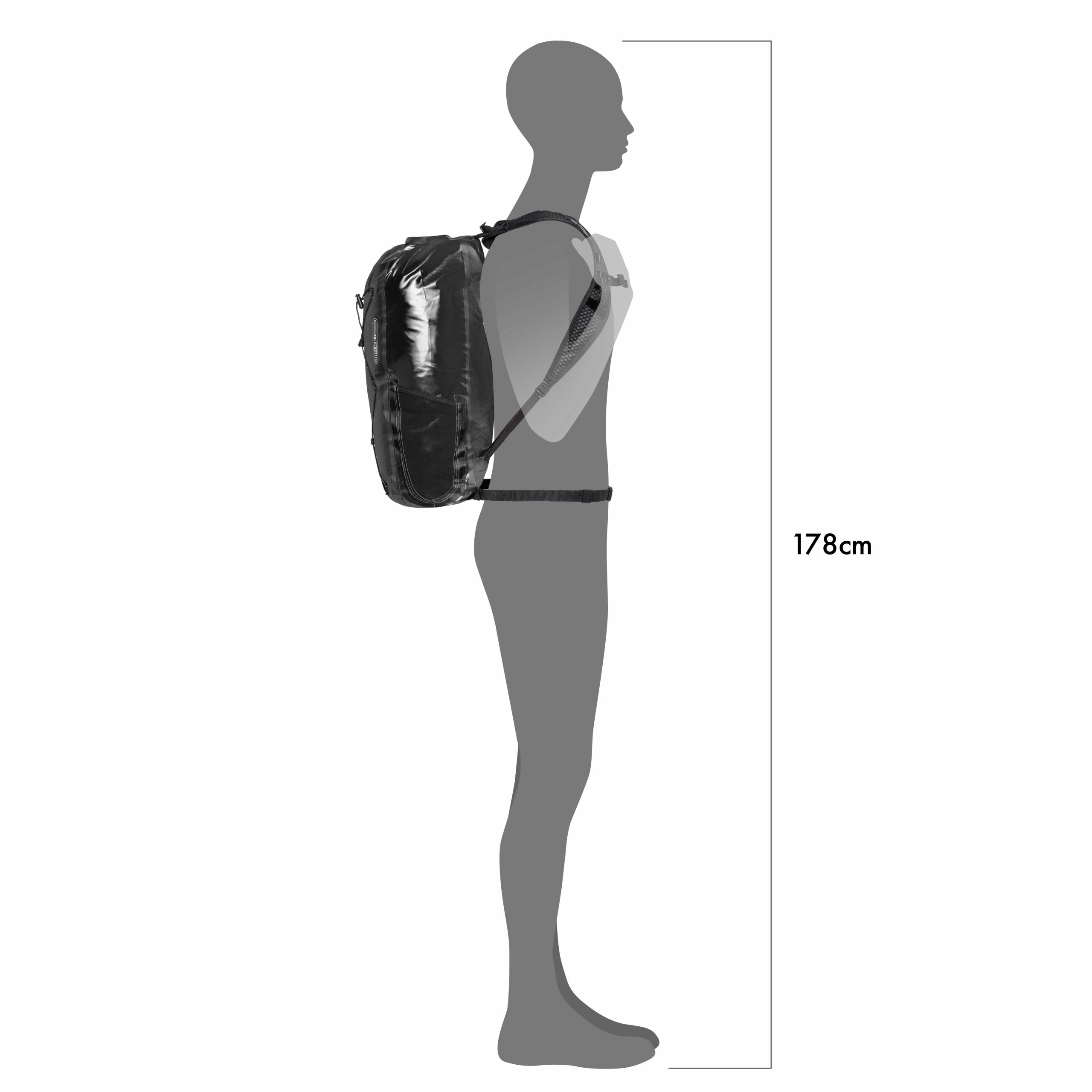 Герморюкзак Ortlieb Light-Pack Two black, 25 л фото 5