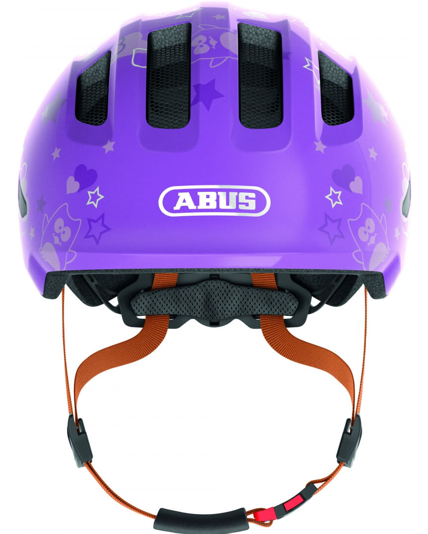 Шолом дитячий ABUS SMILEY 3.0, розмір M (50-55 см), Purple Star фото 2
