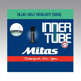 Камера 26" x 2.10-2.50" (54/62x559) AV 40мм Rubena (Mitas) Slug self sealant D10 SF BSC 0.9mm гель, в коробке фото 1