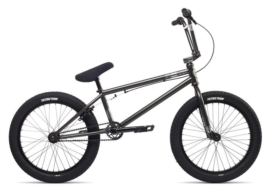 Велосипед 20" Stolen STEREO 2 размет - 20.75" dark grey metallic w/silver (серый матовый) 2018 фото 1