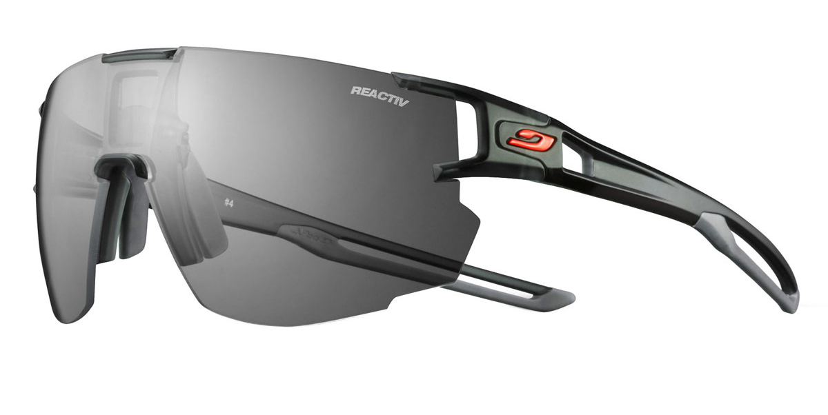 Окуляри Julbo AEROSPEED REACTIV PERFOMANCE 0-3, чорно-сірі, фотохромна лінза фото 