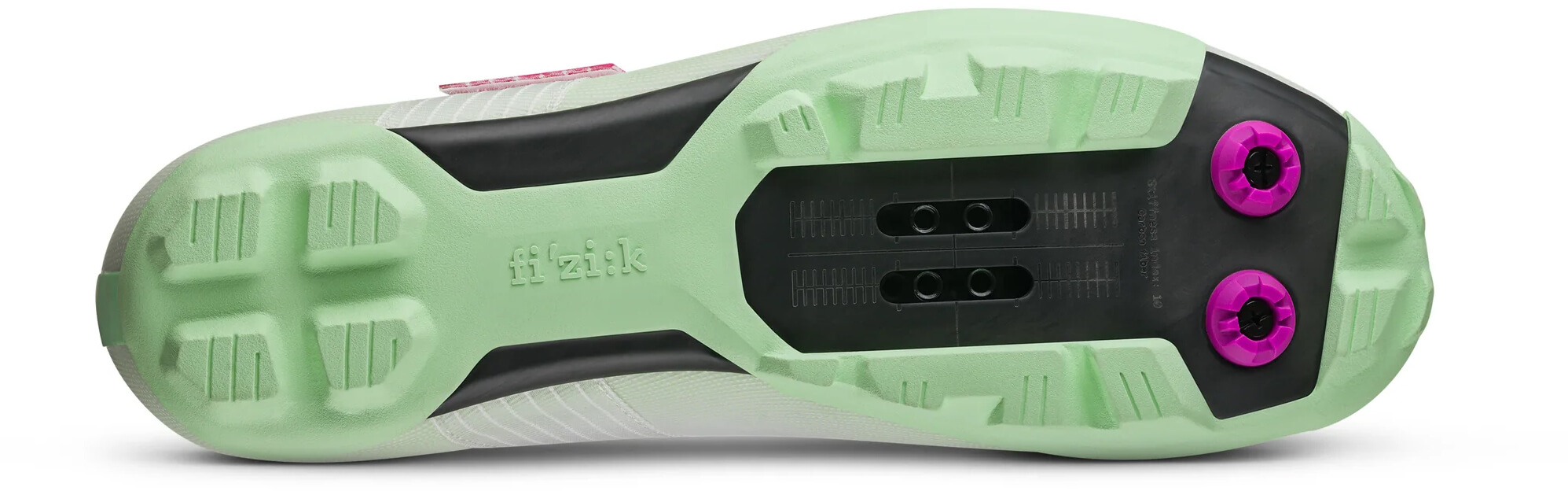 Обувь Fizik Ferox 2 Carbon размер 45 серо-зеленая фото 4