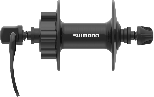 Втулка пер. Shimano HB-TX506, 32H, QR, OLD: 100 мм, 6 Bolt фото 