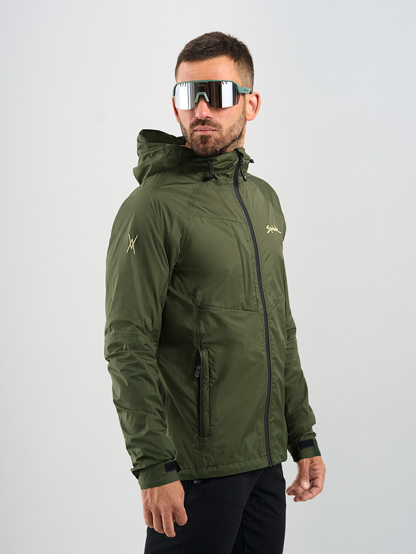 Куртка Spiuk All Terrain Waterproof мужская зеленая L фото 2