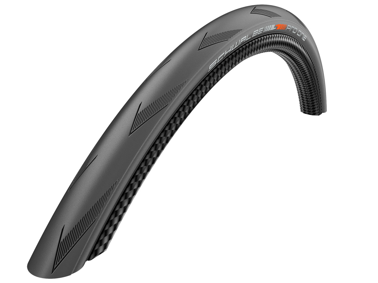 Покрышка 700x25C (25-622) Schwalbe PRO ONE V-Guard, Folding Evolution B/B-SK HS493A ADDIX Race 127EPI фото 