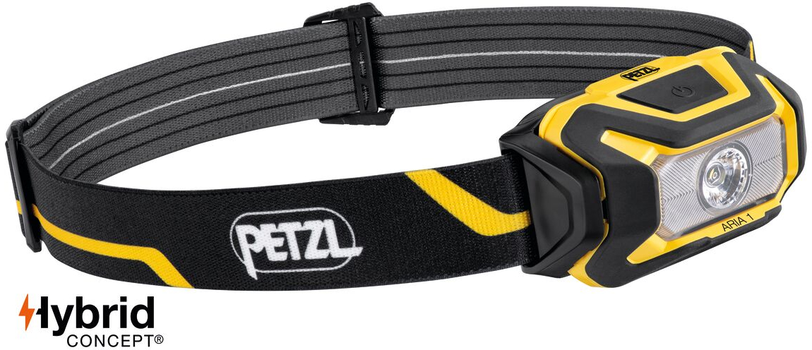 Ліхтар налобний Petzl ARIA 1, 350 лм, 3xAAA, Black/Yellow фото 