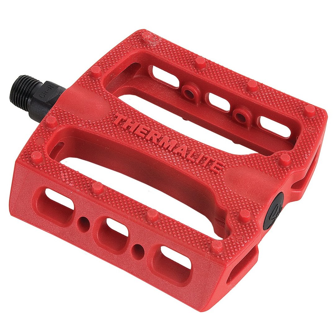 Педали Stolen THERMALITE PEDAL 9/16" LOOSE BALL, красные фото 